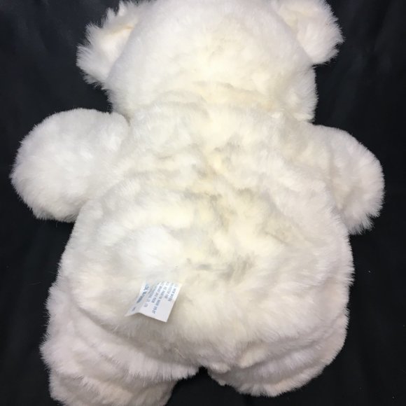 RARE Dan Dee Vintage MTY Teddy Bear Plush Red Satin Hearts 16" VHTF - Picture 6 of 9